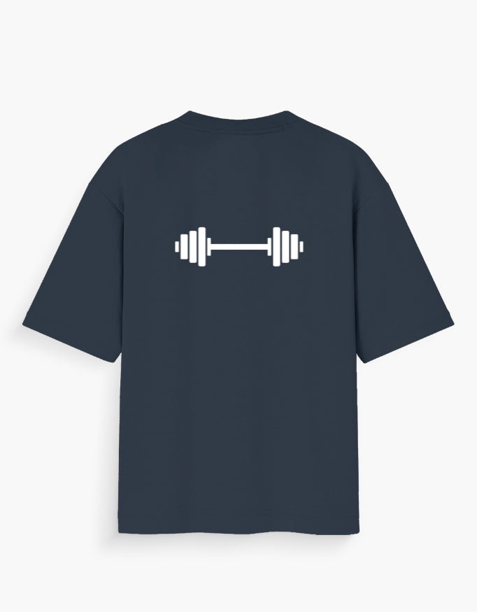 Go Workout, Tell No One – Unisex Oversized Gym T-Shirt