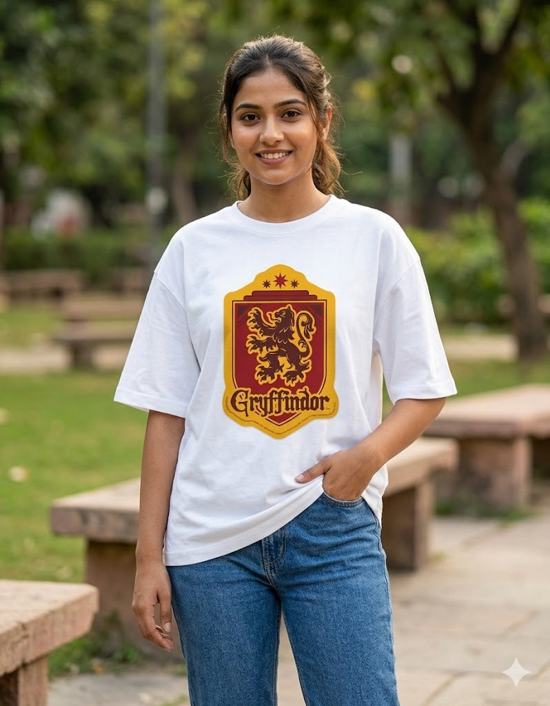 Gryffindor Unisex Oversized Standard T-Shirt